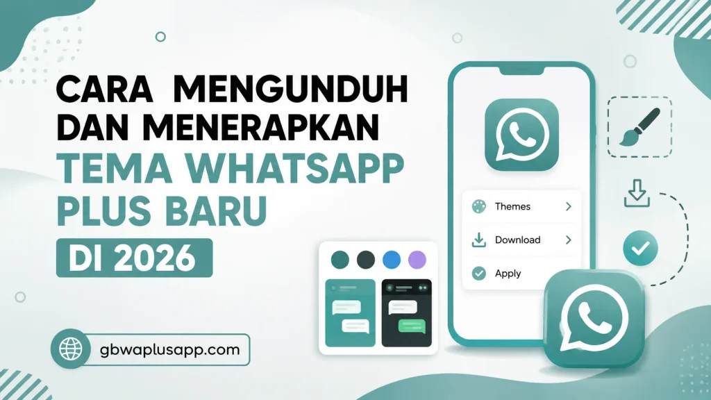 Cara Mengunduh dan Menerapkan Tema WhatsApp Plus Baru di 2026