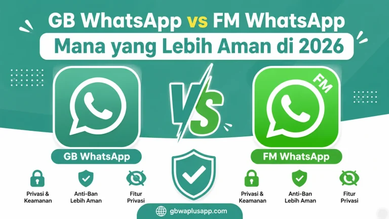 GB WhatsApp vs FM WhatsApp Mana yang Lebih Aman di 2026